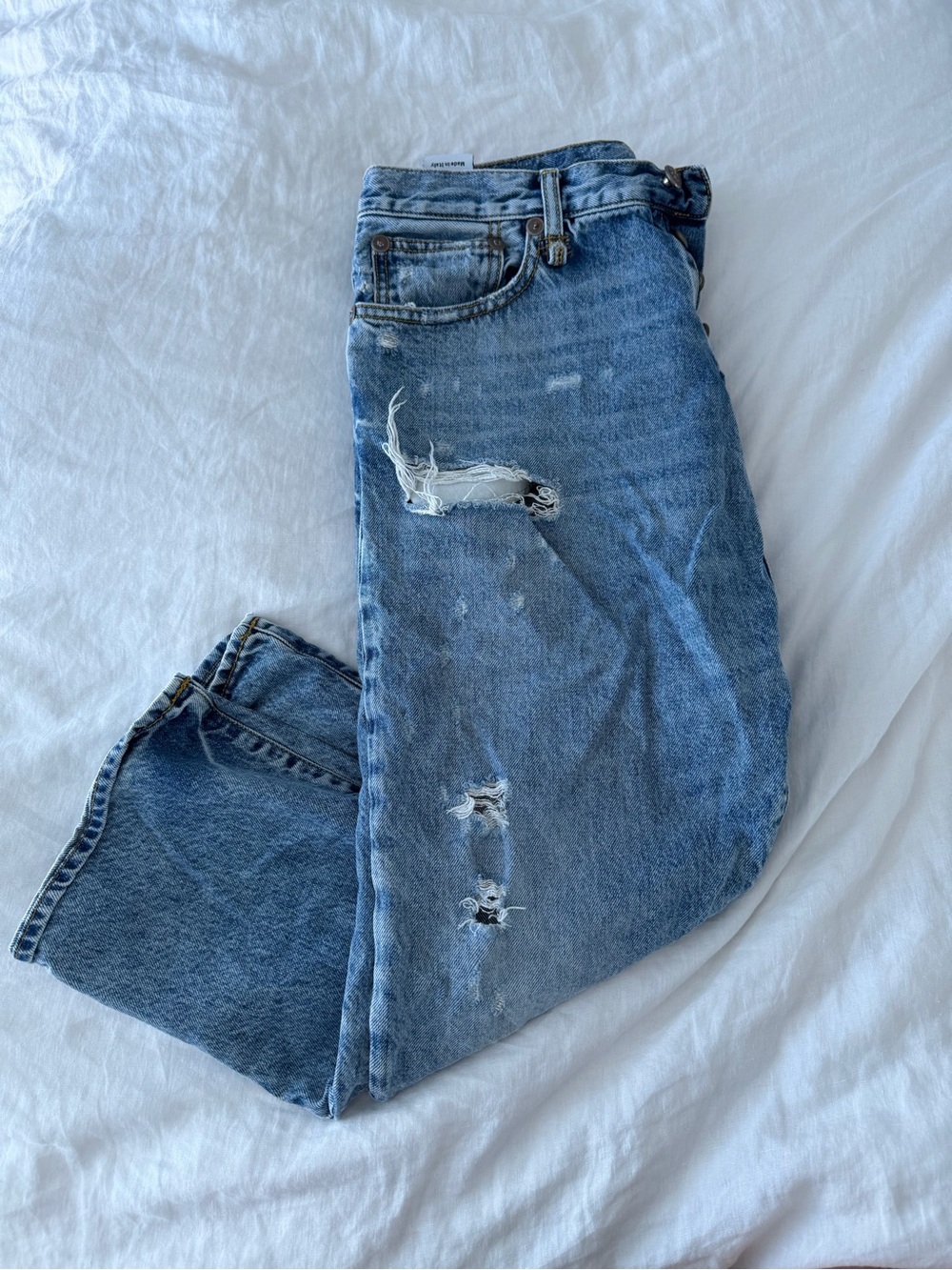 R13 Tailored Drop crop  Relaxed-Fit Jeans